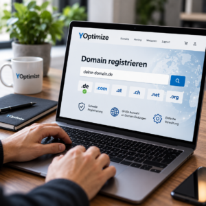 Wie registriere ich eine Domain?